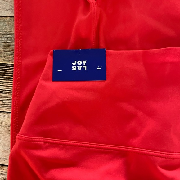 NWT Joy Lab Orange High Rise Extra Long Flare Slit Leg Legging Size XL - Picture 11 of 15